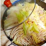 まるでケーキみたいな鍋！白菜と豚肉の重ね鍋です！